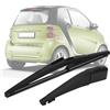 LMYSUFI Tergicristallo Posteriore Compatibile con Smart Fortwo 451 2006-2014, Tergicristalli di Ricambio per Lunotto Posteriore