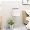 Generic Jiangboyue-3079724 - Comodino in legno laccato, 30,5 x 30 x 30 cm, colore: bianco lucido