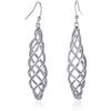 namana Orecchini Pendenti a Spirale per Donna e Ragazza, Orecchini Lunghi a Spirale, Orecchini Argento Donna a Spirale, Orecchini Donna Argento con Confezione Regalo