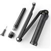 REFLEX CAMERA Treppiede pieghevole regolabile a 3 vie per selfie per Go Pro Hero 13-9, D J I Osmo Action, asta estensibile, treppiede nascosto, accessorio per action camera