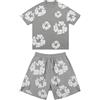 RUITOTP Tuta Corta - Completi Sportivi Uomo Estivi Tuta Sportiva Tute da Fitness Maniche Corte Pantaloncini T-shirt da Ginnastica Uomo per Jogging Fitness