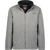 Geographical Norway Torleon Men Full Zip - Uomo Thin Fleece Warm Zip - Uomo Autunno Inverno Primavera Warm Jacket - Manica Lunga Fur Sweater Soft Comfort Outdoor (Nero grigio scuro XL)