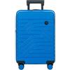 Bric's Trolley Rigido Espandibile Collezione Ulisse B|Y Valigia Bagaglio a Mano con 4 ruote, Resistente e Ultraleggera, Collegamento USB, Lucchetto TSA integrato, Dimensioni 37x55x23/27, Electric Blue