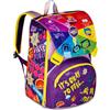 Seven Inside Out 2 Zaino Doppio Scomparto Estensibile,Viola, Maxi Capienza, Schienale Preformato, Zaino Scuola Elementare e Media, Bambina e Ragazza