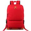 FANDARE Zaino Zainetto Scuola Zaino per 15.6 pollici PC Daypacks per Uomo Donna Business Viaggio Lavoro Scuola Università Backpack Impermeabile Poliestere Rosso
