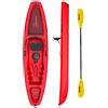ROMARK Kayak - Canoa da 267 cm - 1 gavone + 1 pagaia + 1 seggiolino + 1 ruotino mare sport lago