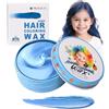 HUMSUBY Dye blu tintura temporanea per capelli capello bambini, istantaneo colore per acconciature e cosplayer