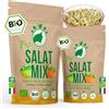 NanaNatura's Semi da Germogliare Bio | per la Coltivazione di Germogli | con un tasso di germinazione superiore | Microgreens (Mix di Insalata Bio, 180g)