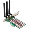 ASHATA Scheda WiFi dual band 450 Mbps, adattatore PCI Express wireless Scheda di rete Wi-Fi per computer desktop per XP / 8/8.1/10 （WIE4530）
