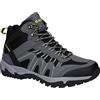 Hi-Tec Jaguar Mid WP Grafite/Nero/Citron-o010480-052-uk8, Stivali da Escursionismo Uomo, Graphite Black Citron, 42.5 EU