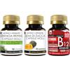 LABOTTEGADEGLIINTEGRATORI Set di integratori Prostata e Energia | Serenoa Repens 70 Softgels, Zucca 70 Softgels e Vitamina B12 500 Compresse