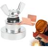 Liqzirtu Morsetto di Magnetico per Saldatura - Morsetto Massa per Saldatore - Attrezzo Robusto Per Officina E Costruzioni
