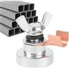 Huehkir Morsetto Magnetico Per Saldatura A - Testa Di Saldatura Resistente - Pinza Forte Per Saldatura Su Cantiere Edile Accessorio