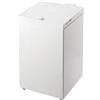 Indesit OS 1A 100 Congelatore a Pozzetto, F, 97 L, Bianco