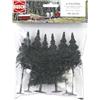 Busch 6410 - Modellismo, 6 Abeti da conficcare