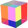 ZhuoChiMall CMY - Cubo per miscelazione di colori, 70 mm, per decorazione di casa o ufficio, apprendimento dell'educazione fisica, giocattoli scientifici e regali per bambini