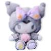 wiztex San-Rio Peluche - 23 cm Simpatico Peluche Anime da Regalare a Bambini e Fan per Natale e Feste di Compleanno (Grey)