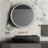 Mamoli GIO Ponti rubinetto lavabo a parete 3 fori, 4519PE00000G, GIO Ponti ottone spazzolato [Rubinetteria Bagno > Rubinetteria Lavabo]
