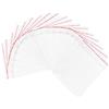 PH PandaHall 500pz Bustine in Plastica Trasparente con Chiusura a Zip Sacchetti Piccoli Trasparenti, 8x6cm Bustine Trasparenti Richiudibili per Confetti Cucina Ufficio