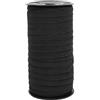 HEEPDD Cavo Elastico, 8 mm 100 Yard Maglia Elastica Pesante con Elastico Bobina Elastica Corda Elastica Maglia Fai-da-Te Accessorio Cucito per Abbigliamento(Nero)