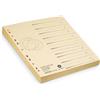 herlitz Trennblatt A4 chamois 50er