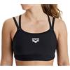Arena Sportivo Solido Reggiseno da Donna, Nero, M