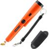 Mezzar Pinpointer Metal Detector, Cerca Metal Detector, 360° con LED IP66, impermeabile per metallo ricerca oro gioielli argento