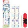 Mylee Gel Nail Wraps Stickers [Amalfi Dreams] - Unghie Gel Adesive Pre-Polimerizzate per Manicure Istantanea, Lampada Non Necessaria, Ultra Resistenti, Lunga Durata, Facili da Applicare
