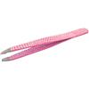 Tecniwork Pinzetta obliqua Pink Snake TNS Cosmetics - in acciaio inox qualità professionale