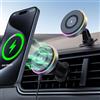 Hinyx Caricatore wireless per auto Hinyx 15 W, ricarica rapida, supporto magnetico Mag-Safe per iPhone 14/15/13/12