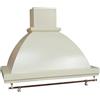 Fhuller Cappa da Parete MARTA 60 cm Avorio Aspirante e Filtrante Illuminazione LED Made in Italy