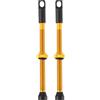 X AUTOHAUX 2 pz Universale In Lega di Alluminio 80mm Bike Tubeless Steli Valvola con Valvola Integrata Core Strumento per MTB Mountain Road Bicicletta Cerchi Tubeless Tono Oro