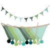 Festone bandierine triangolari colorate feste party sagre decorazione