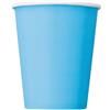 Bigiemme Bicchiere carta 266 ml - 14 pezzi - azzurro