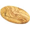 D.O.M. Die Olivenholz-Manufaktur D.O.M. - Tagliere ovale in legno d'ulivo, 25 x 15 cm