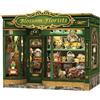 Fsolis Book Nook Kit & Casa delle bambole fai da te per adolescenti e adulti, kit di montaggio puzzle 3D, libreria creativa e decorazione della stanza, per compleanni, vacanze (Blossom Florists)