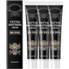 Generisch Tatuaggio crema lenitiva tatuaggio anestetico crema sollievo balsamo 8 ore massima forza tatuaggio crema idratante guarigione unguento con ingredienti biologici naturali 0,71Oz (3 pezzi, M)