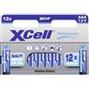 XCell Batteria Performance LR03 Micro AAA (in blister di cartone, prestazioni ottimali, alta densità di energia, lunga durata) 149654