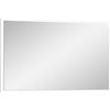 xonox.home Appendiabiti Vaga X7GA9619 - Specchio da parete in melamina, ca. 83 x 48 x 2 cm, colore: Bianco