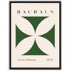 AlexandreHouse Quadro Bauhaus Green Flower