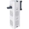 YUYTE Filtro di Alimentazione, Filtro per Acquario, 15 W, Motore Silenzioso per Gamberetti, Pesci Rossi, Discus, Ventosa Antiscivolo, Flusso d'Aria Regolabile per Acqua Dolce o