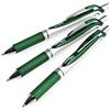 Pentel EnerGel XM BL77 - Penna a inchiostro gel liquido retrattile, 0,7 mm, 52% riciclato, colore: verde bosco