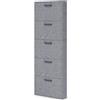 Generico SCARPIERA SERENA 5A CM.65X15X180 CEMENTO