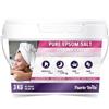 Puerto Verde - Sale di Epsom Puro 3 Kg. Fonte Concentrata di Magnesio. Sale da Bagno a Rapida Dissoluzione per il Rilassamento Muscolare e il Buon Sonno. Cura di Pelle e Capelli. Produzione Europea.