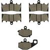 SOMMET Pastiglie freno Anteriori + Posteriore per ZX9R 1996-2001