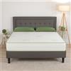 Sleephome Materasso Memory + Molle Insacchettate 24 cm Piazza e Mezza 120x190 Latino | 100% Made in Italy | Dispositivo Medico Ortopedico Ergonomico | Anallergico e Antibatterico | Antiacaro