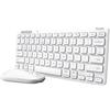Trust bundle tastiera e mouse lyra, bianco, it