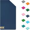 SoNiT home decor SONIT - 2 Teli Mare Blu in Microfibra Ultra Leggero 90x160 cm, Asciugamano Spiaggia ad Asciugatura Rapida, Compatto e Assorbente, Ideale per Viaggio, Palestra e Piscina, Morbido e Salvaspazio