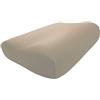 Edda Lux Federa adatta al Tempur Shape QUEEN e Tempur Original QUEEN cuscino cervicale (61 x 31 cm) S, M, L e XL, in morbido jersey di 100% cotone, Sabbia