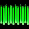 Binnan 25 Pezzi Bastoncini Luminosi Verde, Bastone Luminoso da Pesca, Bastoni di Light di Pesca, Glow Stick Pesca con Ggancio e Foro, Utilizzato per La Pesca, Feste in Campeggio, Natale, ECC.